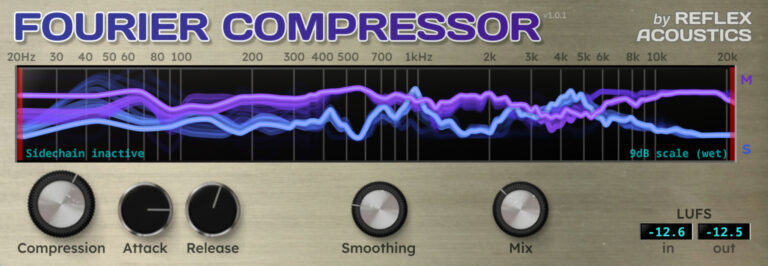 Reflex Acoustics releases Fourier Compressor with 100 bands of automatic spectral compression