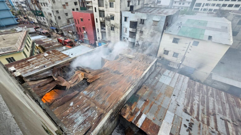 16 dead in fire at factory and chemical warehouse in Mirpur