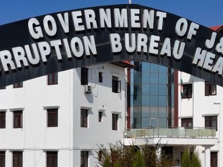 ACB uncovers land scam involving top JK officials on Gupkar Road