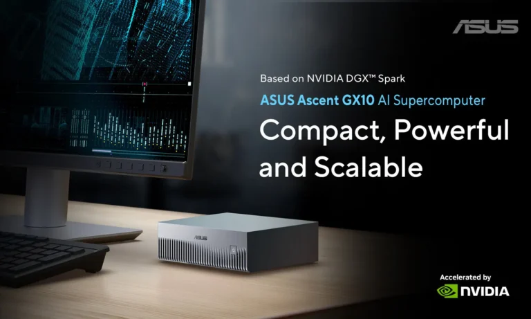 ASUS unveils Ascent GX10 AI supercomputer for devs