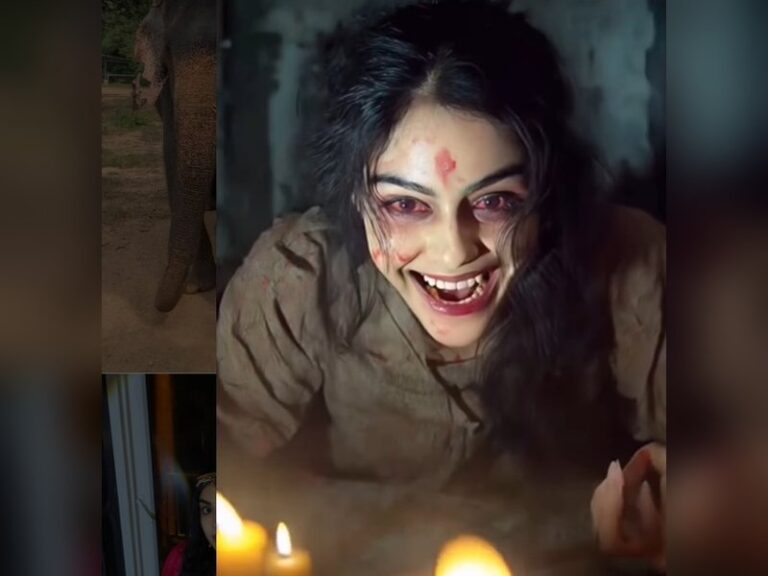 Adah Sharma chills with Halloween look