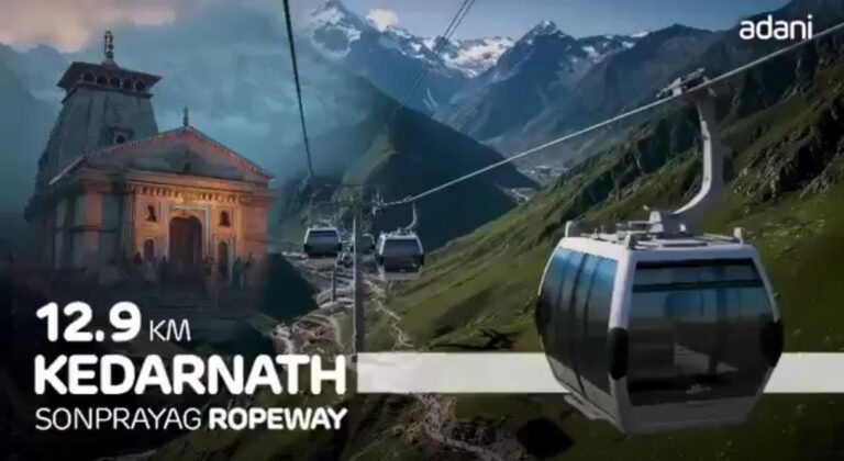 Adani Group to build 12.9 km ropeway for Kedarnath pilgrims