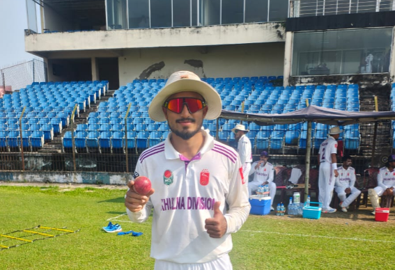 Afif Hossain claims hat-trick in NCL thriller