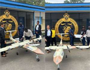 Afua Kobi SHS donates drone GHF Susan to Ghana Air Force