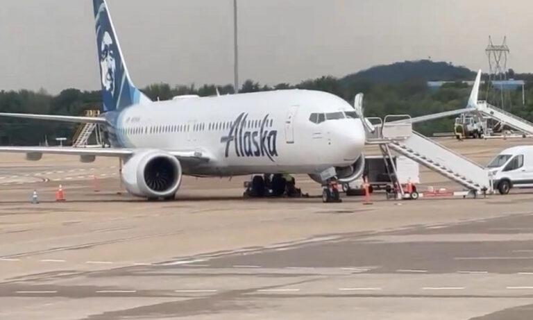 Alaska Airlines grounds flights after outage