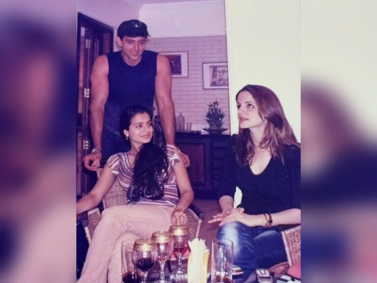 Ameesha Patel shares nostalgic throwback with Hrithik Roshan and Sussanne Khan