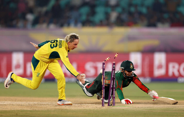 Australia Women crush Bangladesh by 10 wickets in World Cup