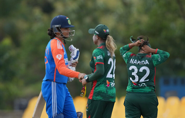 Bangladesh targets strong finish against India in World Cup