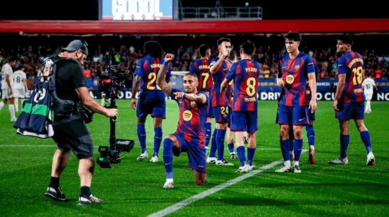 Barcelona hit by Raphinha Lopez Olmo injury blow for Girona