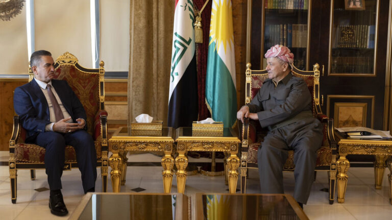 Barzani meets Zurfi to discuss Iraqs political future and elections