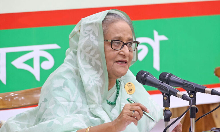 Charge sheet filed against Hasina in murder case