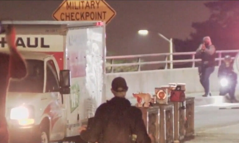 Coast Guard opens fire after vehicle rams base entrance