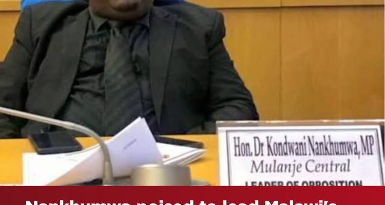 Dr. Kondwani Nankhumwa rises as top speaker candidate in Malawi Parliament