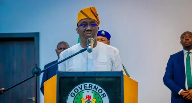 Edo governor orders commissioners to wear Tinubu cap