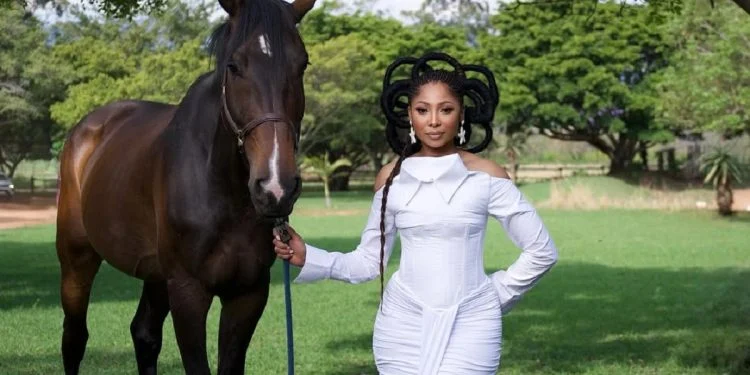 Enhle Mbali celebrates life after Black Coffee divorce