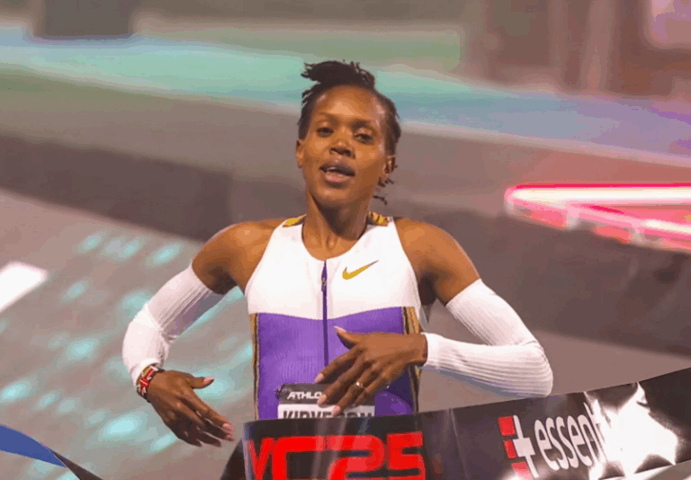 Faith Kipyegon sets US mile record to win second Tiffany Athlos title