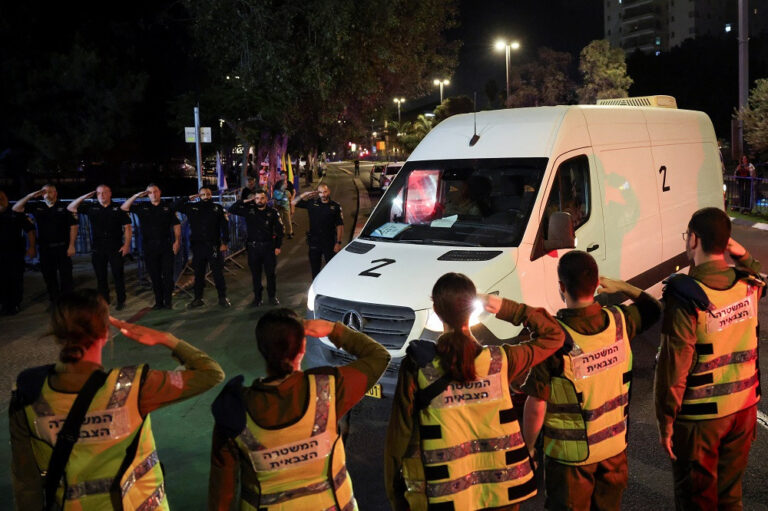 Four more hostages remains returned to Israel from Gaza
