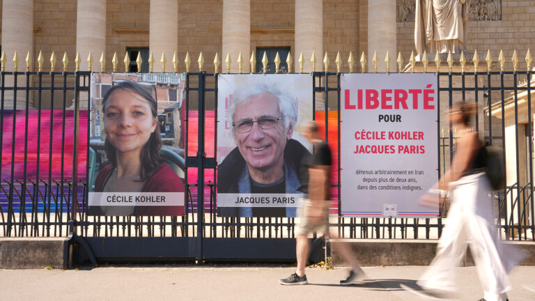 France condemns lengthy prison sentences for citizens in Iran