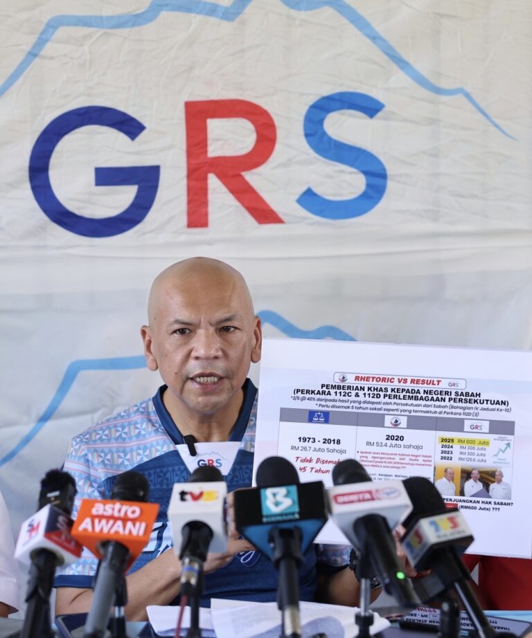 GRS PH cooperation key for MA63 rights says Armizan
