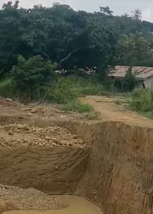 Galamsey miners threaten Asuoho Konkoma school, clinic