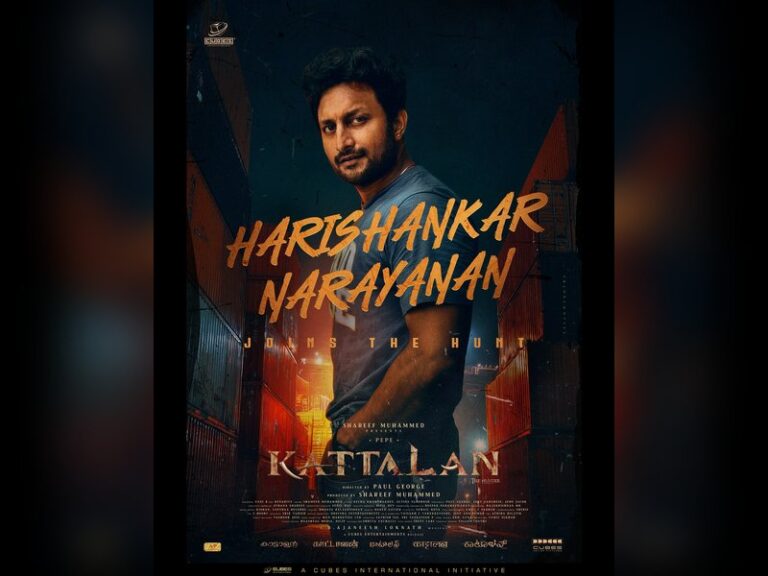 Harishankar Narayanan joins ‘Kattalan’ film unit
