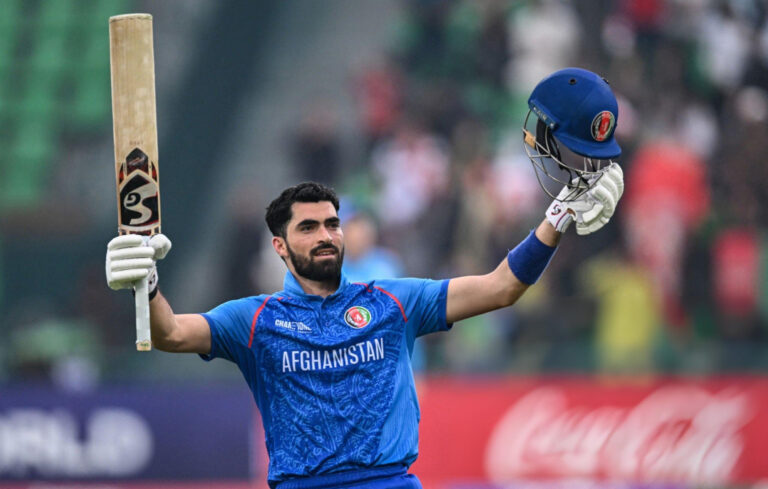 Ibrahim Zadran fined for equipment abuse in ODI 1