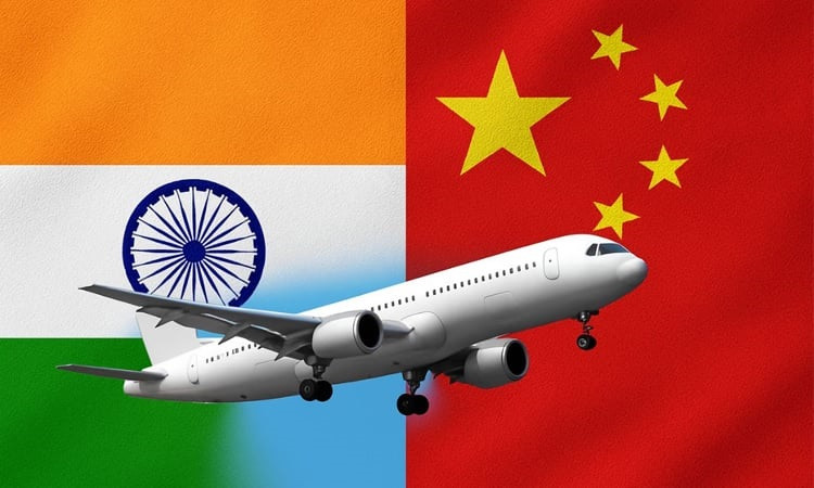 India and China resume direct flights after five years