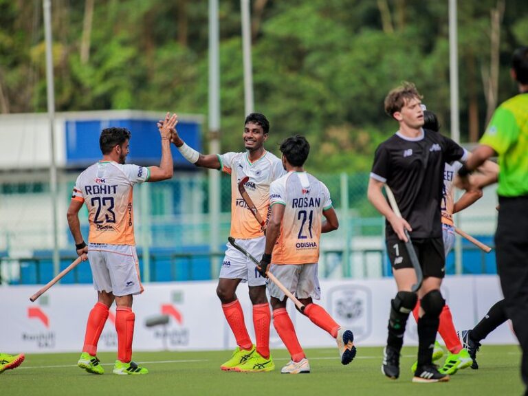 India beats New Zealand 4 2 in Sultan of Johor Cup