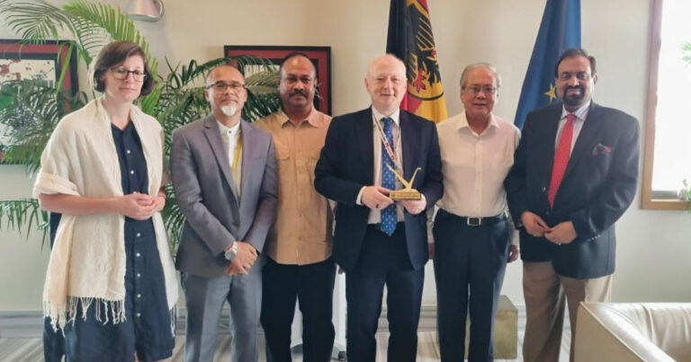 Jatiyo Party leaders meet German ambassador to discuss elections and trade