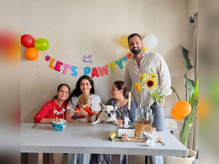 Karishma Tanna celebrates Koko’s 8th birthday with family