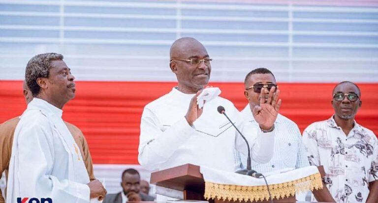 Kennedy Agyapong leads Bawumia in NPP flagbearer poll