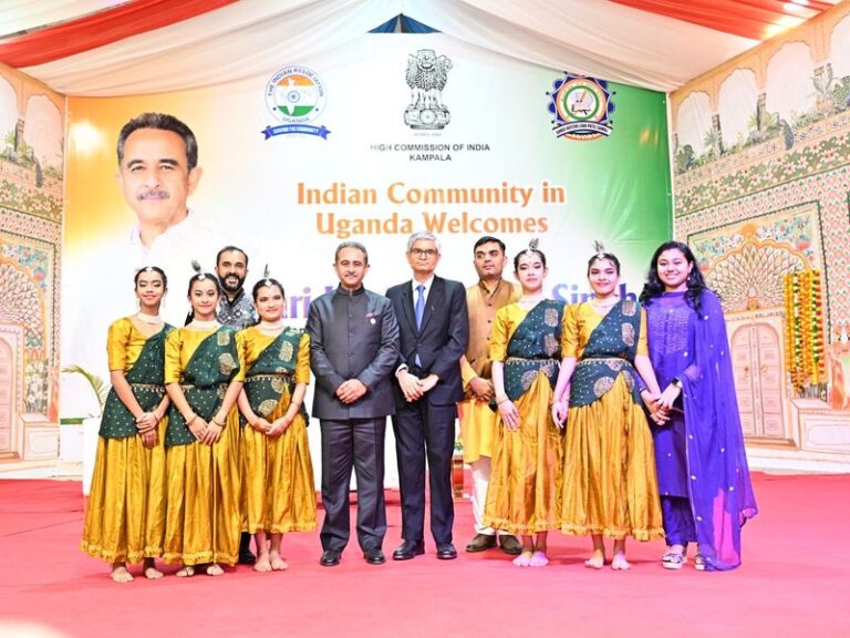 Kirti Vardhan Singh praises Indian diaspora in Uganda as bridge of friendship