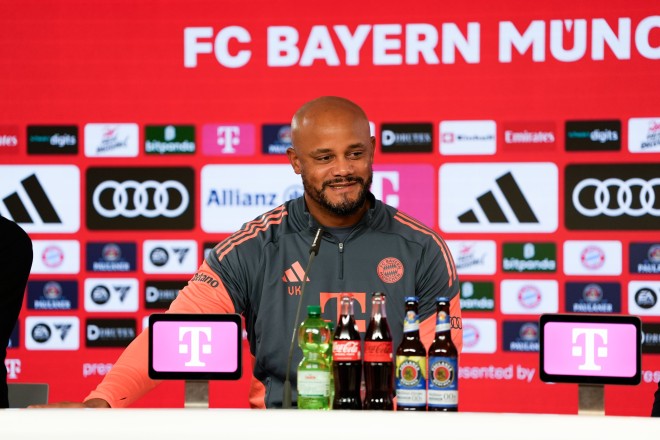 Kompany discusses Bayern’s readiness, Dortmund clash, and Kane’s role