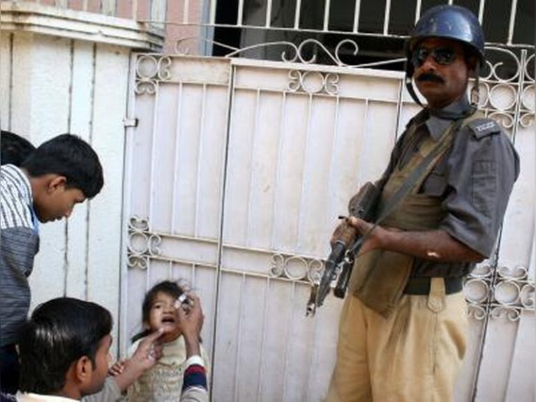 Levies constable killed guarding polio team in Swat attack