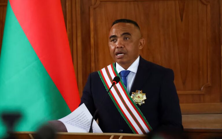Madagascar’s Randrianirina sworn in after coup