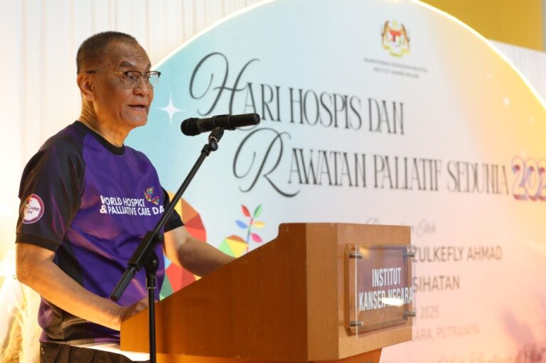Malaysia to boost palliative care specialists to 50 by 2027