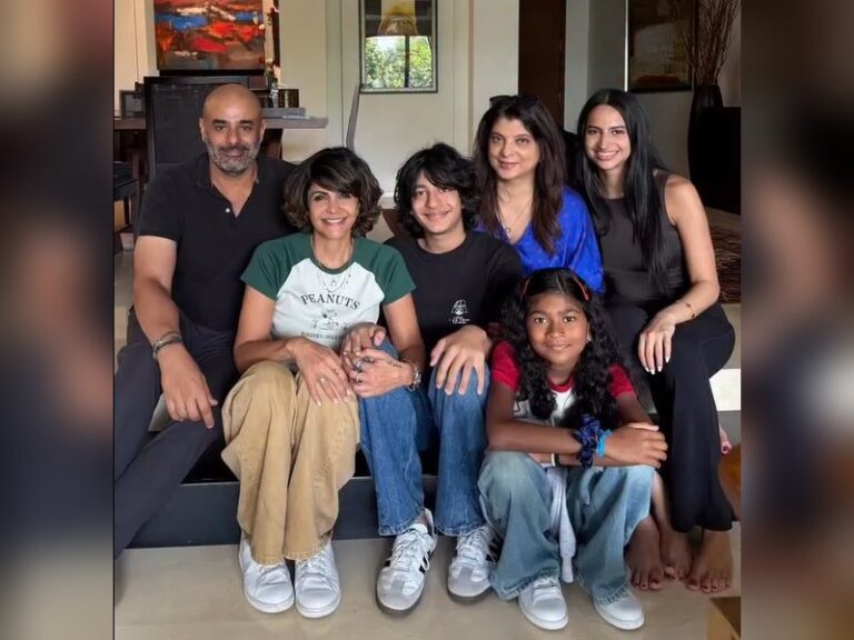 Mandira Bedi shares heartwarming family moments from Singapore vacation
