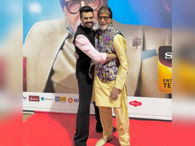 Maniesh Paul shares Diwali joy with Amitabh Bachchan