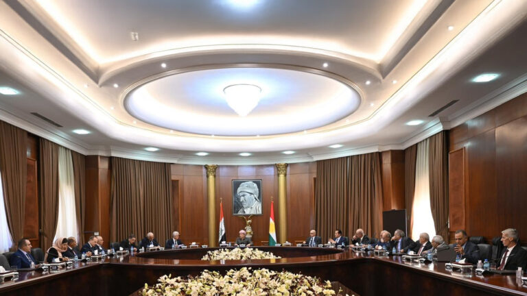 Masoud Barzani reaffirms support for Kurdish unity in meeting with Syrian delegation