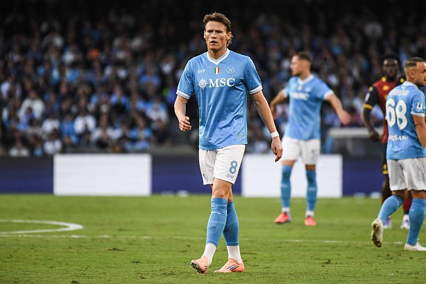 McTominay fit for Napoli’s Champions League clash with Eindhoven