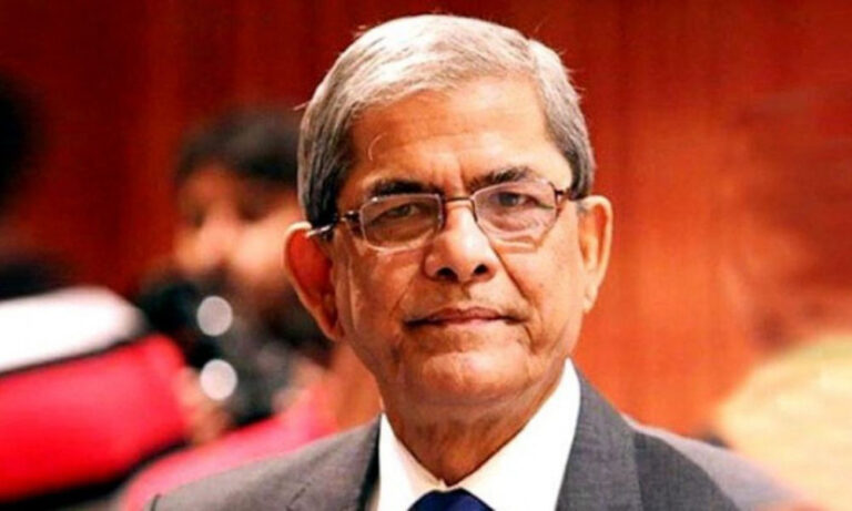 Mirza Fakhrul says Bangladesh election will shape future