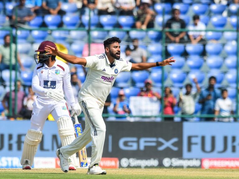 Mohammed Siraj named Impact Player of the Series after Indias 2 0 win over West Indies