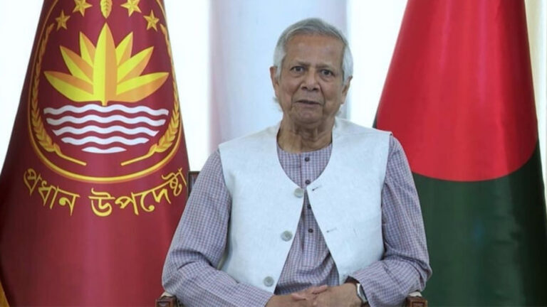 Muhammad Yunus urges live broadcast of July National Charter signing