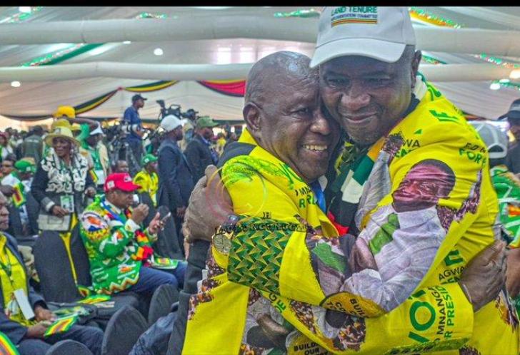 Mutsvangwa and Tagwirei embrace stirs Zanu PF loyalty shift rumors