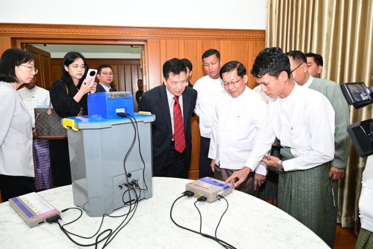 Myanmar, China discuss election, peace efforts
