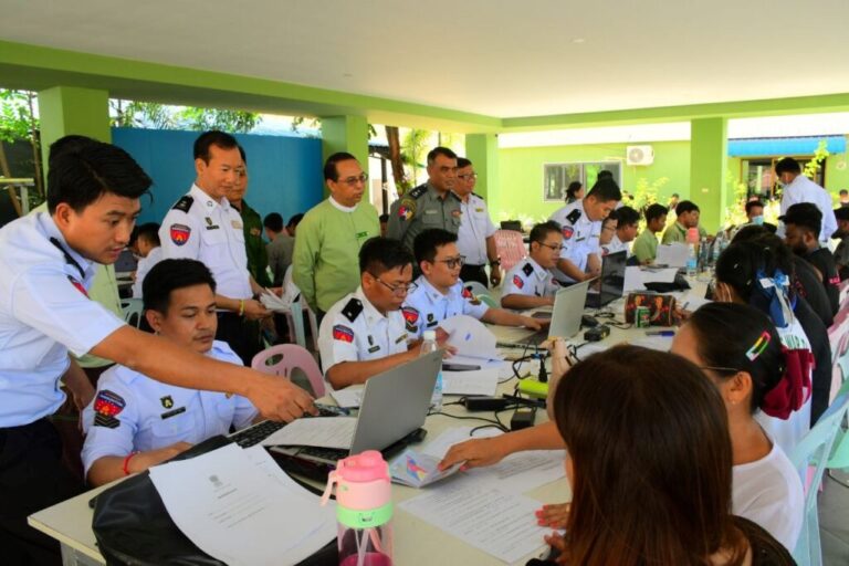 Myanmar cracks down on scam migrants