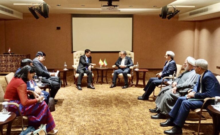 Myanmar foreign minister holds talks in Uganda