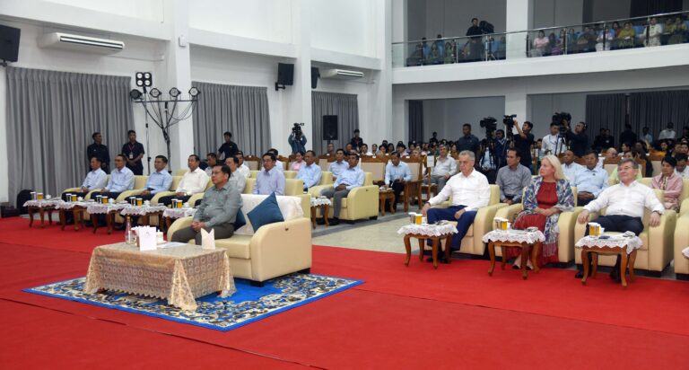 Myanmar president attends Russia-Belarus entertainment in Nay Pyi Taw