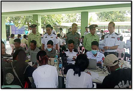 Myanmar seizes 155 in online scam crackdown