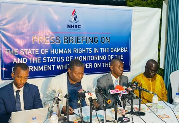 NHRC reports on human rights issues, police abuse in The Gambia
